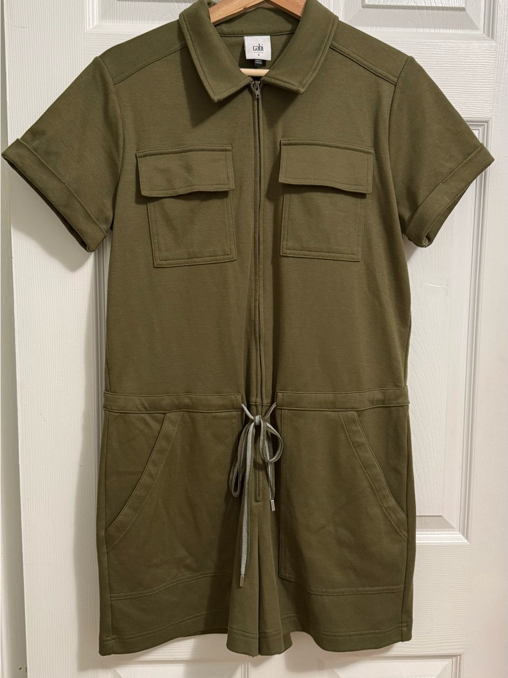 Cabi Squad Romper olive green
